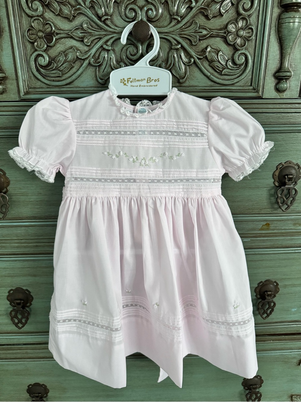 Feltman Brothers floral bullions dress-pink